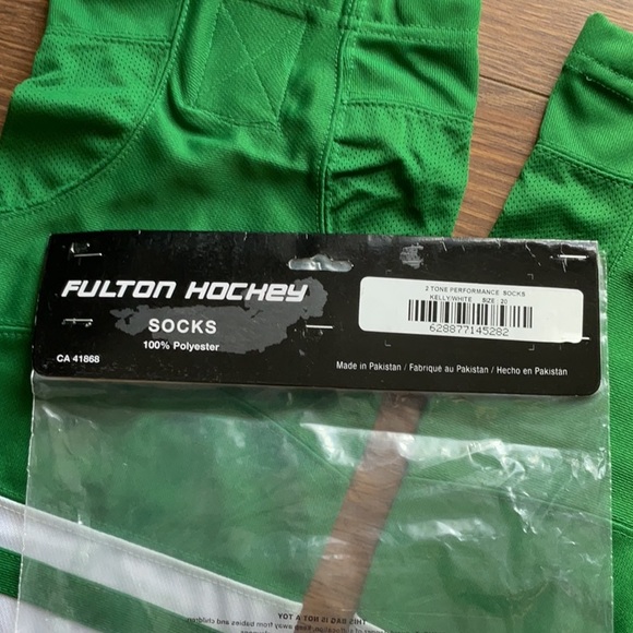 Youth 20 Fulton Hockey Socks  jade green - Picture 3 of 3